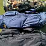 Picture of the three models of Herschel Watt golf bag
