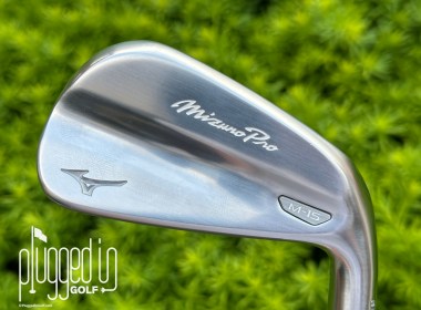 The back of the Mizuno Pro M-15 irons