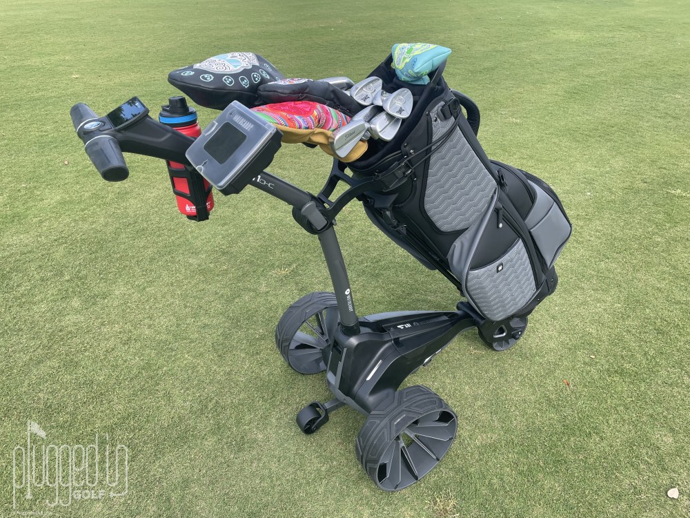 Motocaddy M1 DHC Electric Caddy Review review