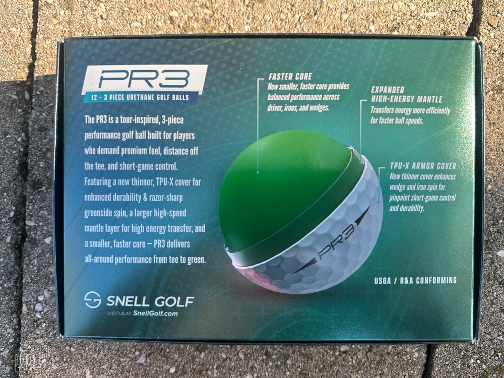 Snell PR3 & PR4 Golf Ball Review review