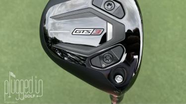 Sole of the Titleist GTS3 fairway wood