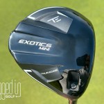 Complete sole of the Tour Edge Exotics Mini Driver_4804