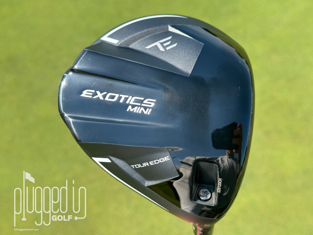 Complete sole of the Tour Edge Exotics Mini Driver_4804