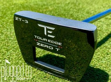 Sole of Tour Edge ZT-3 Putter