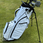 CaddyDaddy Revcore Lux Lightweight Stand Bag white 2