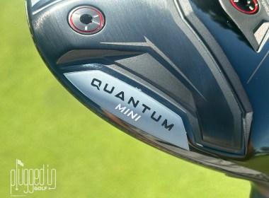 Sole of the Callaway Quantum Mini Driver