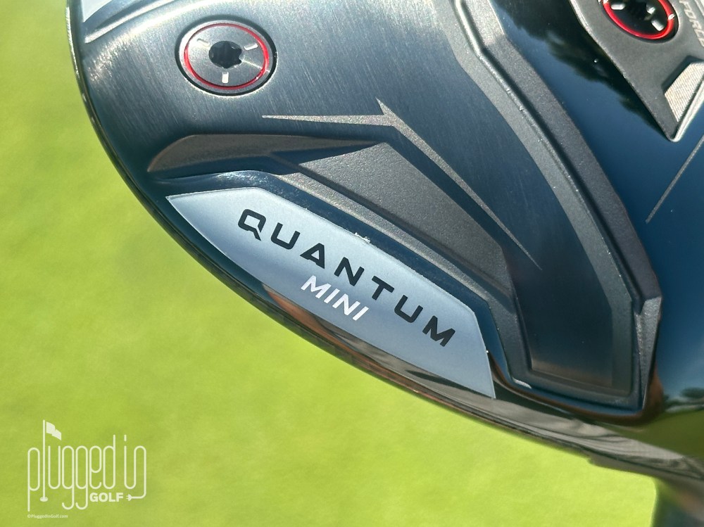 Sole of the Callaway Quantum Mini Driver