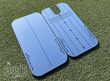 PuttOut Tour & Shoulder Mirrors - pluggedingolf-testing - setup