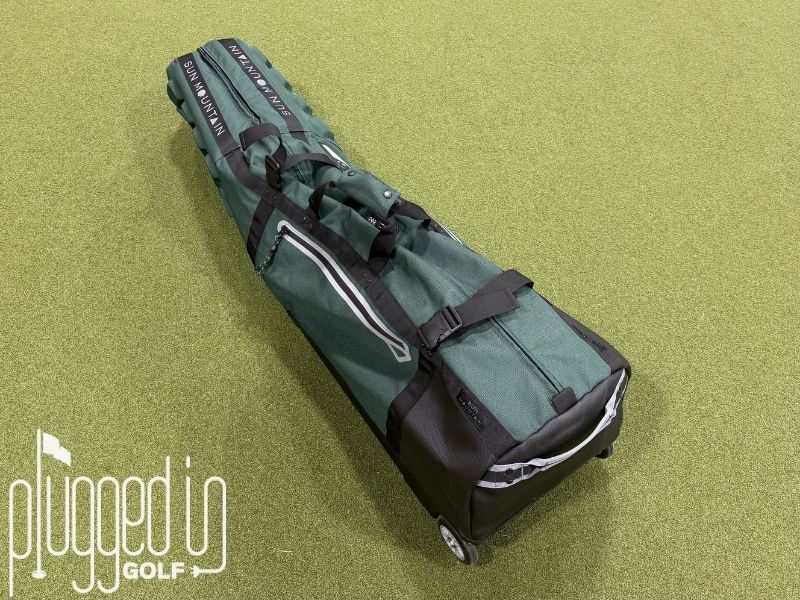Sun Mountain ClubGlider3 Travel Bag laying flat on ground