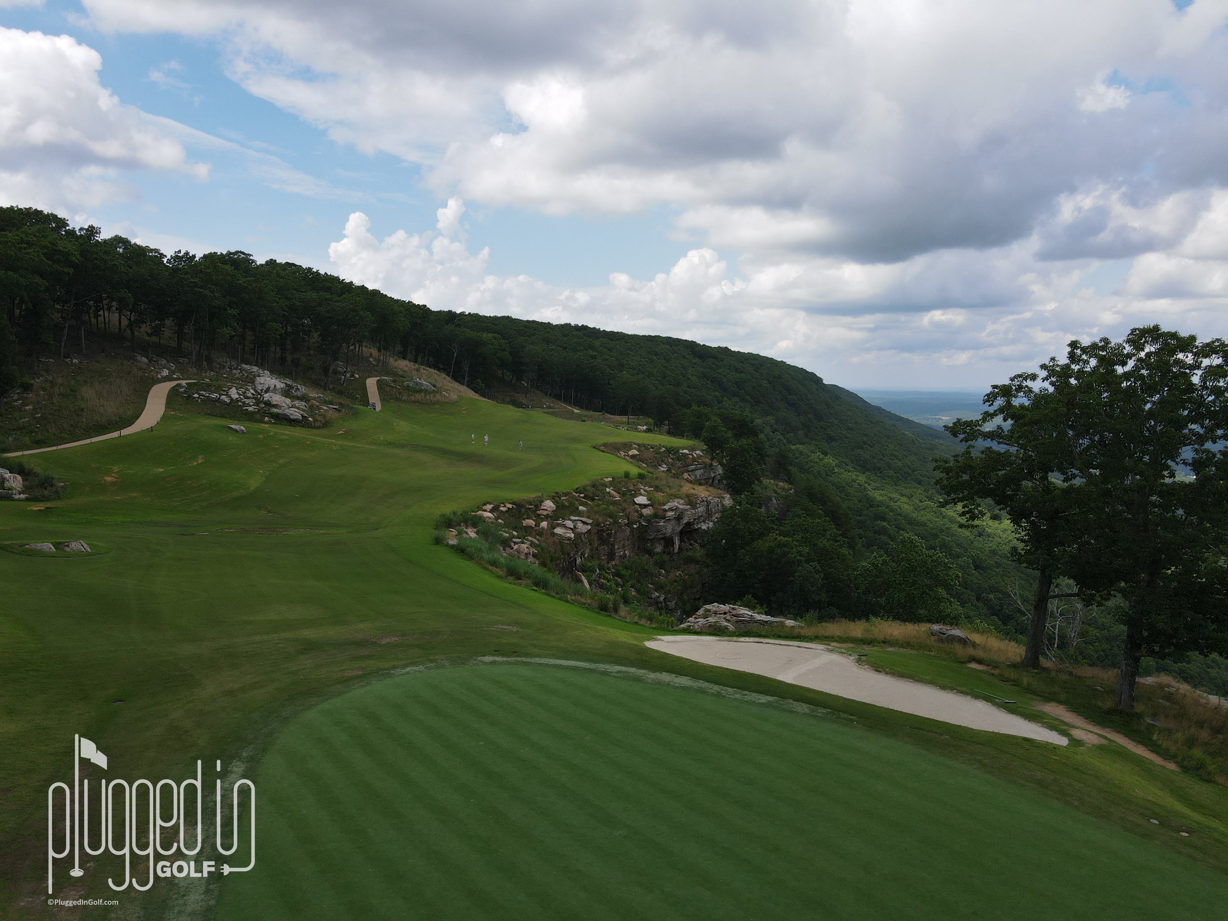 The 18th Hole at The Highlands golf course at McLemore