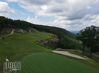 The 18th Hole at The Highlands golf course at McLemore