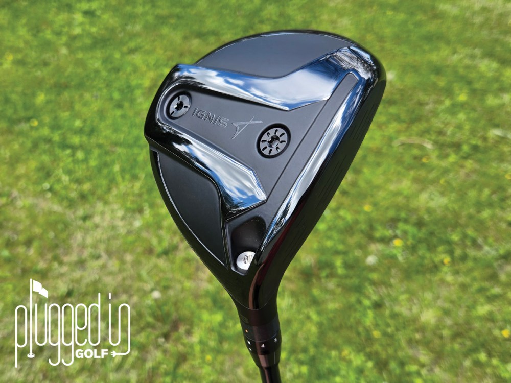 Takomo Ignis D2 Fairway Wood Angled Sole closeup