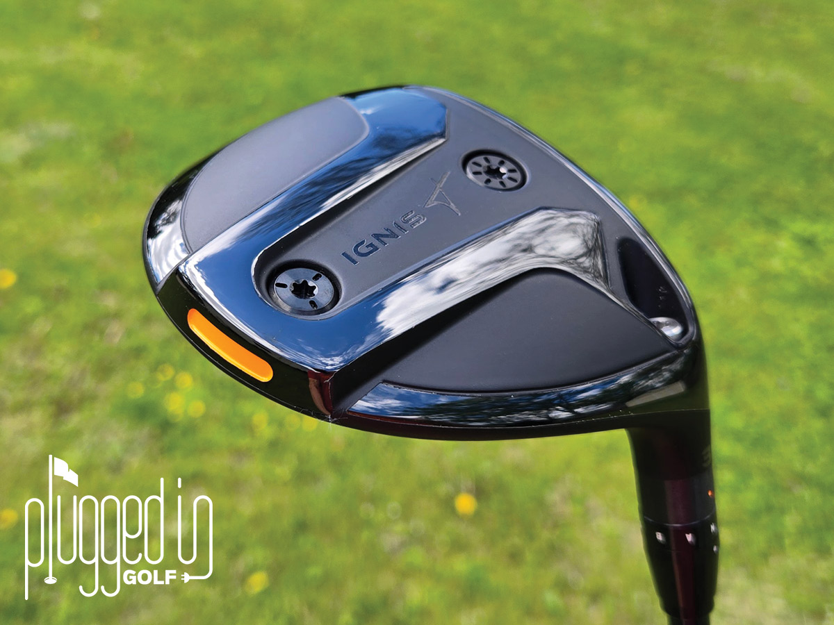 The sole of the Takomo Ignis D2 fairway wood