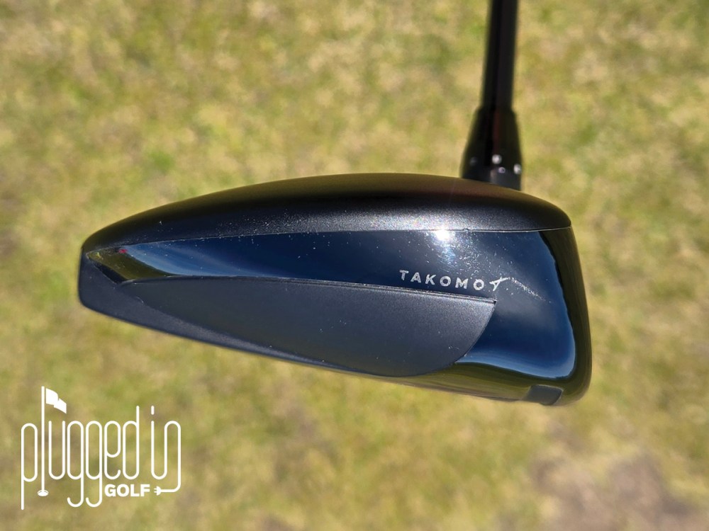 Takomo Ignis D2 Fairway Wood outer toe closeup