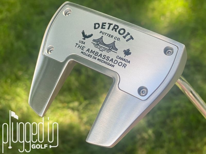 Picture of the sole of The Detroit Putter Co. The Ambassador Putter