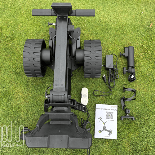 Gozo Auto-Follow Electric Golf Caddy with Remote Control | Gozo Golf
