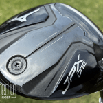 Mizuno JPX One fairway wood sole