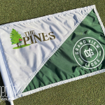 The Pines at Grand View Lodge pin flag