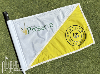The Preserve at Grand View Lodge pin flag