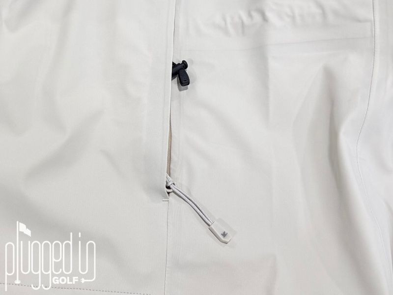 Galway Bay Apparel close up of pocket