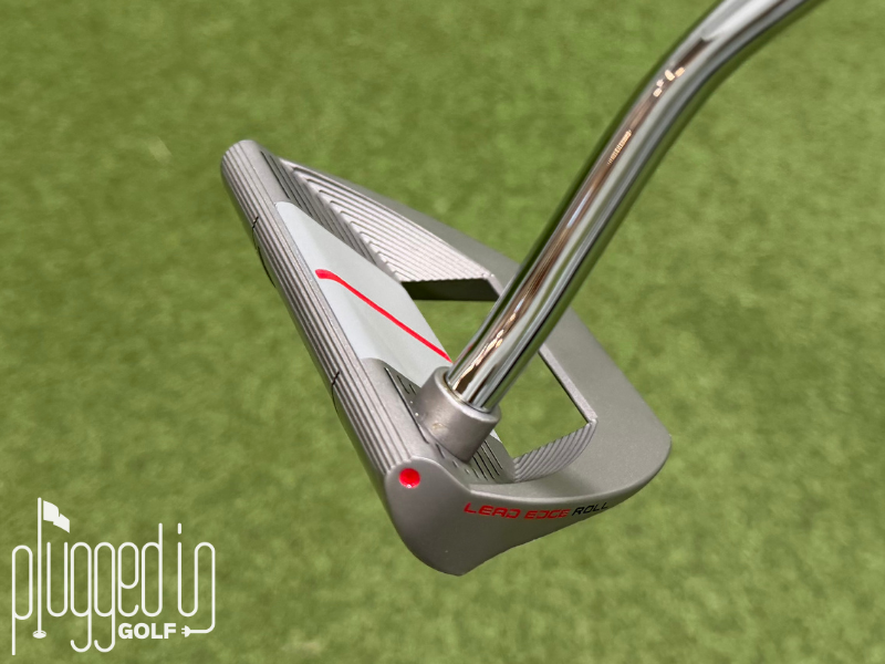Spoiler OG Putter leading edge of putter