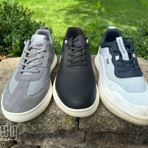 TRUE linkswear | Men's Antigravity Leather Waterproof Golf Shoes
