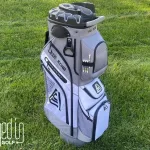 Picture of the full length and features of the Ask Echo T-Lock 4.0 Cart Bag.