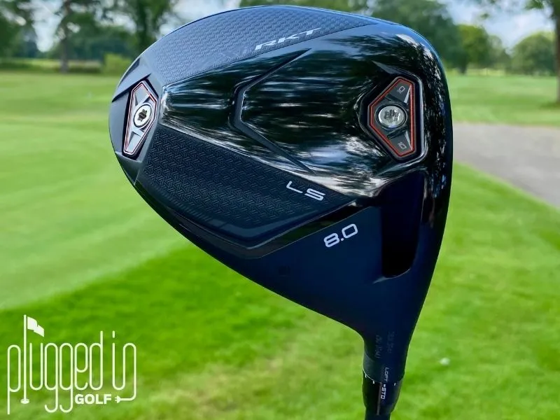 Photo of the sole, design, and branding of the Srixon ZXi RKT LS driver.
