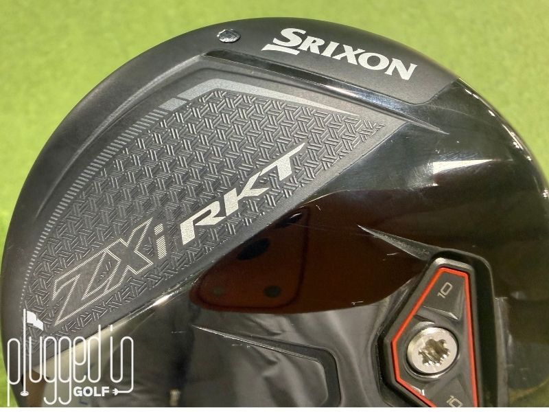 Srixon ZXi RKT Fairway wood close up toe