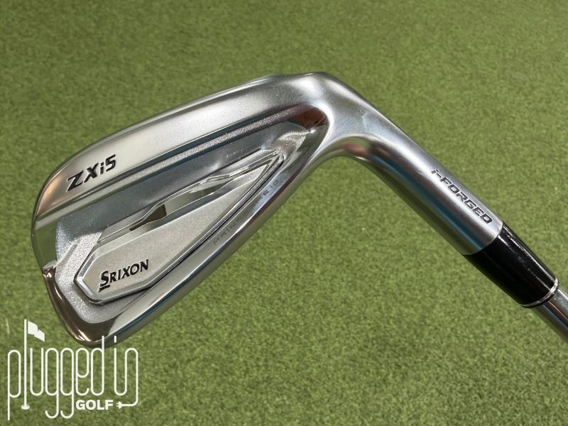 2026 ZXi5 Irons angled back cavity