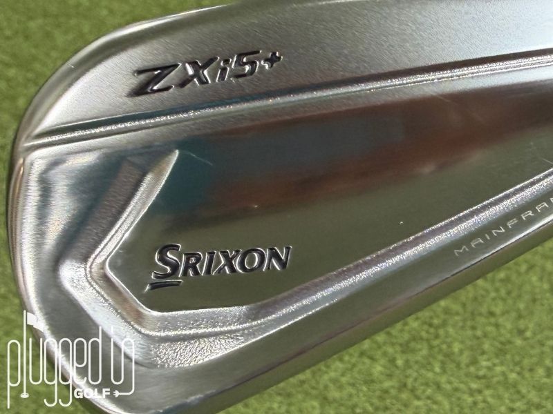 Srixon ZXi5+ Irons close up