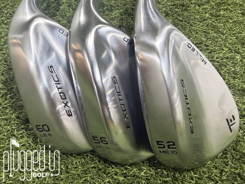 Tour Edge Exotics Milled Wedge back cavity