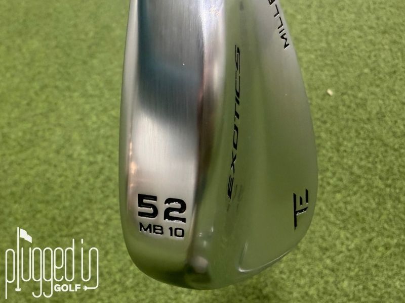 Tour Edge Exotics Milled Wedge 52 sole
